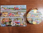 Vehicles Suitcase Puzzle