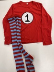 Thing 1 Costume size S ( 4-6 years )