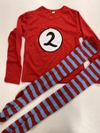 Thing 2 Costume Size M ( 7-9 years)