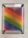 Rainbow Pin Art