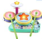 Bluey Hooray Drum Set