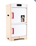 Wooden Play Fridge and ice cubes