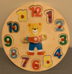 Bear Clock Number Puzzle