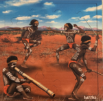 Aboriginal corroboree dance puzzle