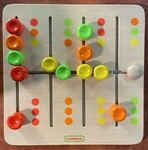 Masterkidz moving peg challenge board