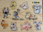 Farm Peg Puzzle