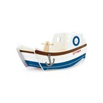 Wooden rocking boat
