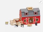 Melissa and Doug Fold and Go Wooden Barn