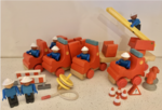 Woody Click Fireman Set