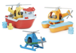 Helicopter and Boat set 