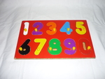 Number 0 – 9 Inset Puzzle