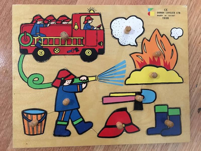 J573: Fire Brigade Inset Puzzle