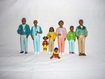 Black Family Play Set