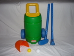 Little Tikes green golf Set