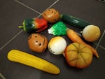 Plastic Vegetable Set