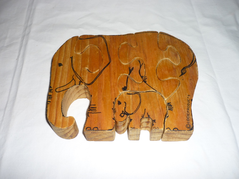 J326: Elephant & Baby Puzzle (5)