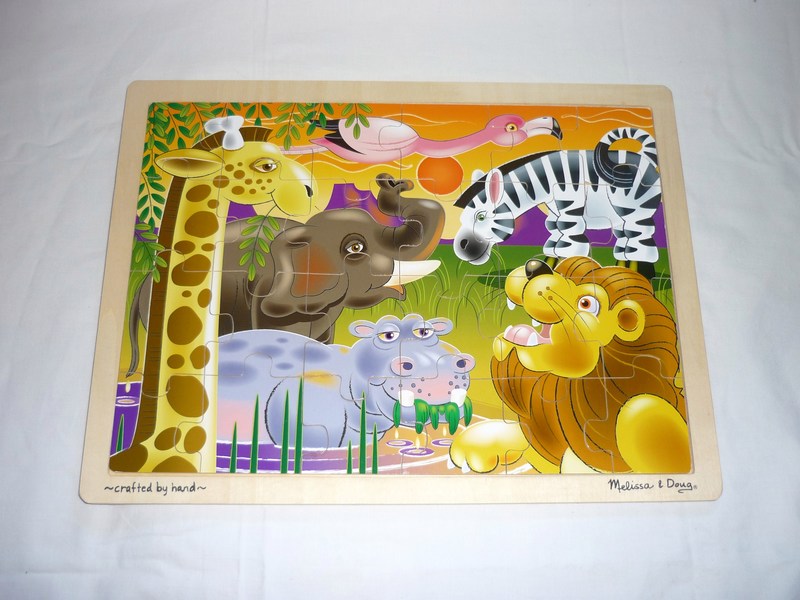 J644: 24 Piece Puzzle African Plains