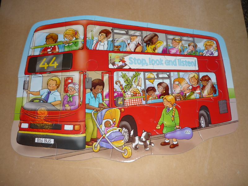 J648: Big Bus Floor Puzzle