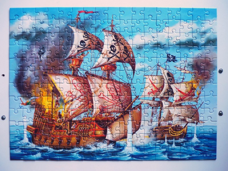 J650: Ravensburger Puzzle Pirate Ship