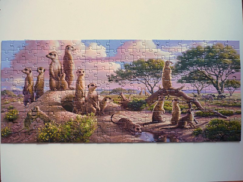 J654: Ravensburger Puzzle Meerkats