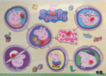 Peppa pig family pin puzzle