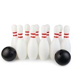 Plastic ten pin bowling set