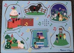 Wooden Musical Nursery Rhyme Insert puzzle