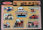 Vehicles Sound Insert puzzle