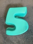R9: #5 Green Silicon Cake mould
