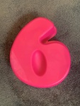 R10: #6 Pink Silicon Cake Mould
