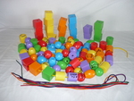 Large Lacing Beads Set