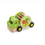 Pull Along Reycling Truck Wooden