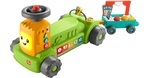 4-in-1 Farm to Market Tractor Ride On with Pull Wagon