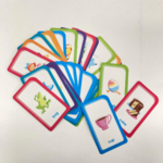 Picture words flash cards