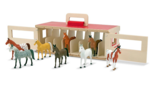 Melissa & Doug Take-Along Show-Horse Stable