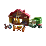 Bluey house with bbq