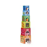 Bello Stacking Cubes With Farm Animals
