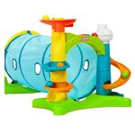 Little Tikes Learn & Play 2-in-1 Activity Tunnel with Ball Drop, Windows, Silly Sounds, and Music