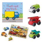 For Your Littlest Vehicle Enthusiast 🚗🚜🚒 