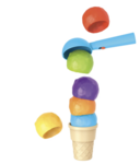 Bright Child Ice Cream Stacking Tower