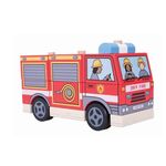B145: Big Jig Wooden Stacking Fire Engine