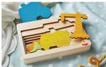 Construction Machinery 5 layer wooden puzzle