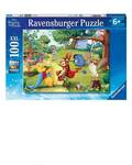 Ravensburger Puzzle 100pc XXL - Disney Winnie the Pooh - Pooh to The Rescue