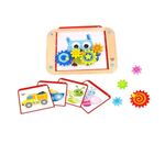  Go Go Gears! - Wooden Size-Matching Puzzle 