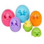 Tomy Toomies Hide & Squeak Nesting Eggs Kids/Childrens Sensory Puzzle Set 