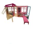 Barbie Dollhouse, Portable 1-Story Playset 