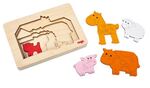 Farm Animals 5 layer wooden puzzle