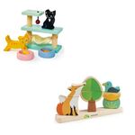 Pet Cat Set and Foxy Magnetic Stacker