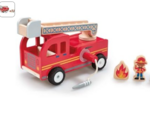 Fire Truck Wooden with hose