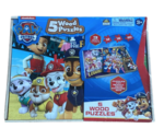 Paw Patrol 2 Puzzles In Wood Box